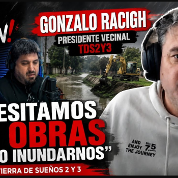 "SI NO HACEN LAS OBRAS, NOS VOLVEMOS A INUNDAR" | Fuerte reclamo de la Vecinal de Tierra de Sueños